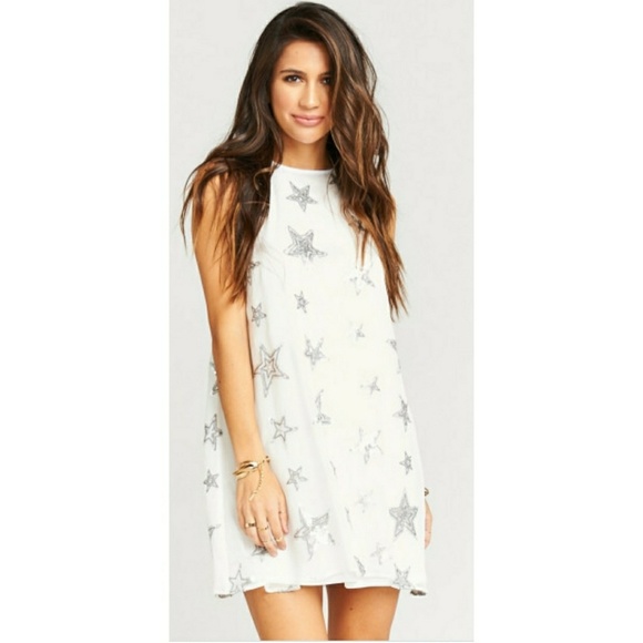 Show Me Your MuMu Dresses & Skirts - 💚Show Me Your Mumu Gomez Mini Dress Star Light